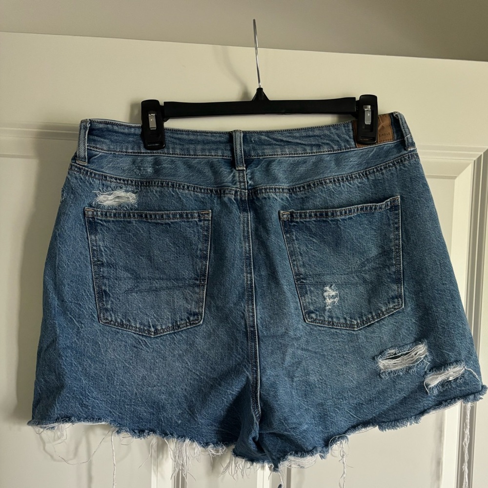 Denim Distressed Women Shorts